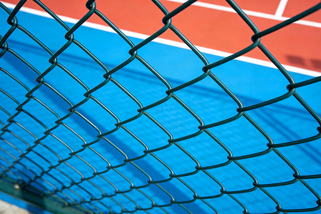 球场围网效果图