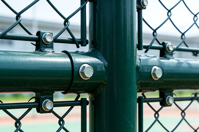 球场围网效果图