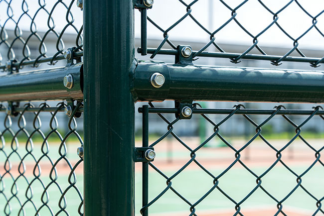 球场围网效果图