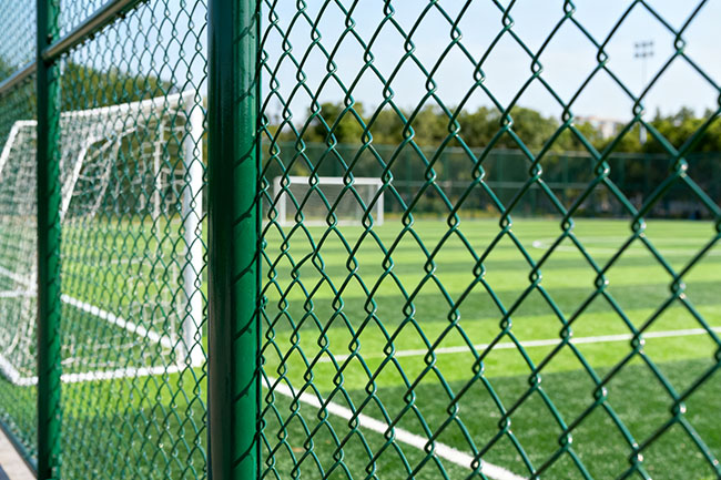 球场围网效果图
