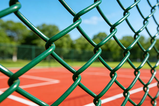 球场围网效果图