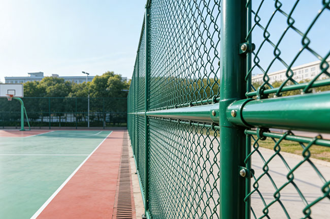 球场围网效果图