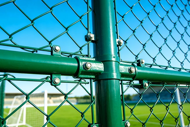 球场围网效果图