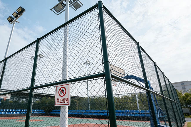 球场围网效果图