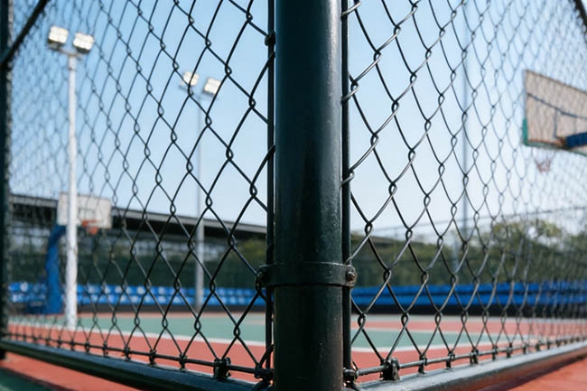 球场围网效果图