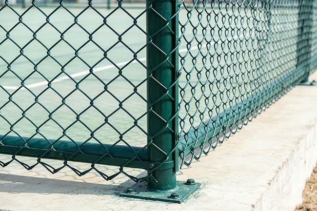 球场围网效果图