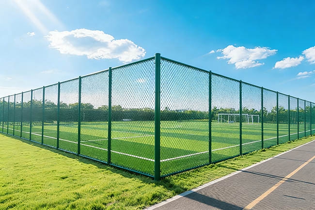球场围网效果图