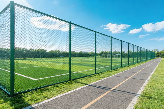 球场围网效果图