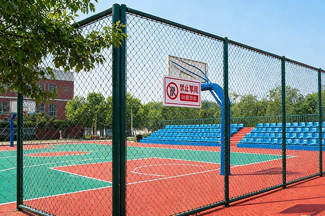 球场围网效果图