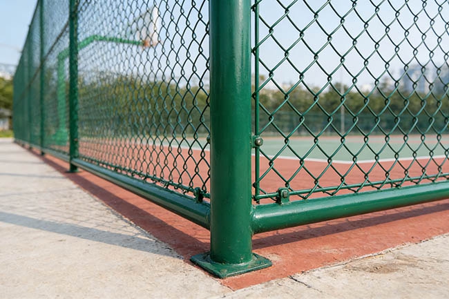 球场围网效果图