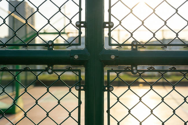 球场围网效果图