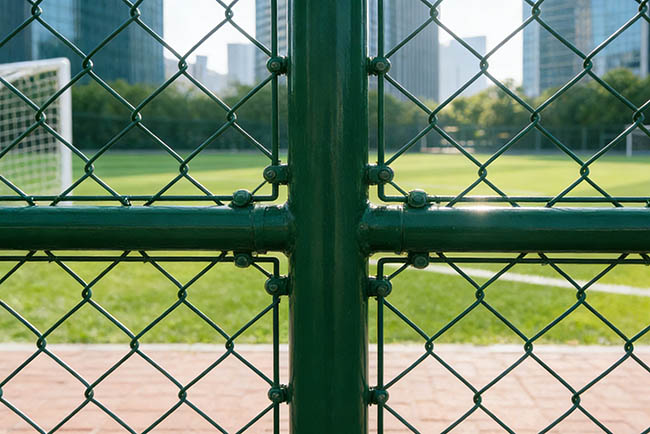 球场围网效果图