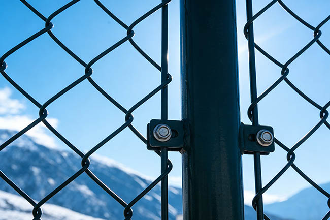 球场围网效果图