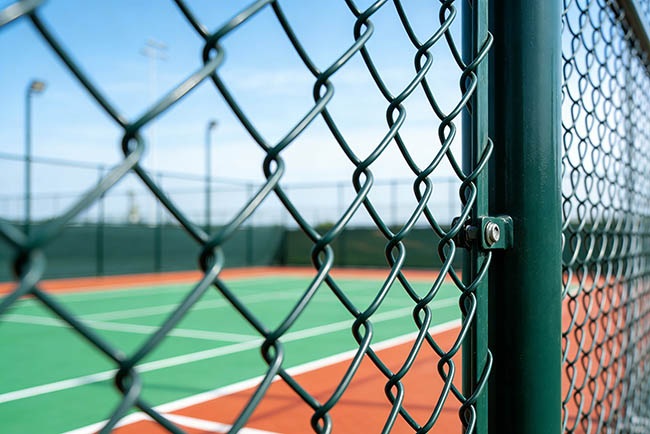 球场围网效果图