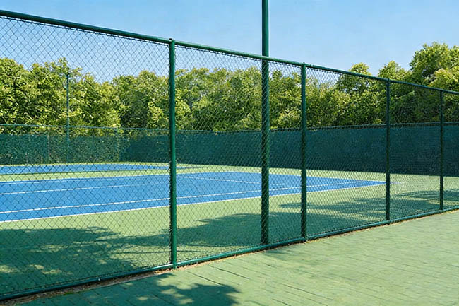 球场围网效果图