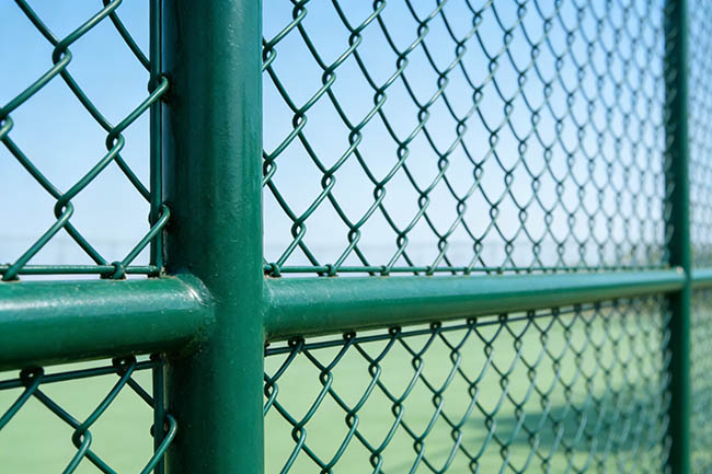 球场围网效果图