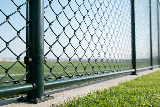 球场围网效果图