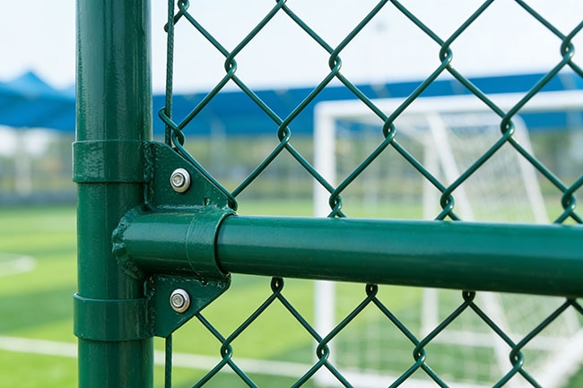 球场围网效果图