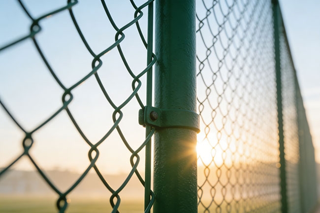 球场围网效果图