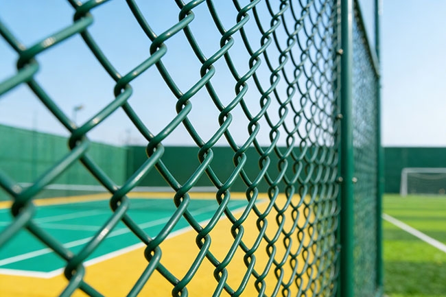 球场围网效果图