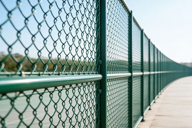 球场围网效果图