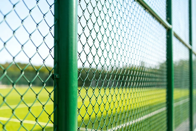 球场围网效果图