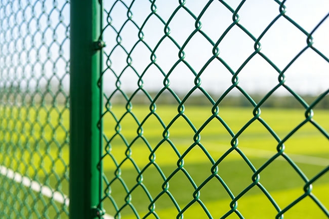 球场围网效果图